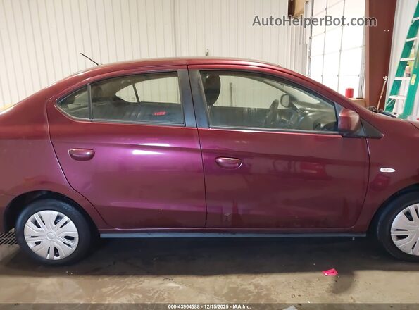 ML32F3FJ9KHF15825 2019 MITSUBISHI MIRAGE G4 Фиолетовый Вид задней части салона