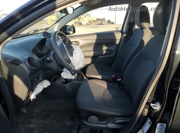 ML32F3FJ9LHF07483 2020 MITSUBISHI MIRAGE Black Vista interior delantera