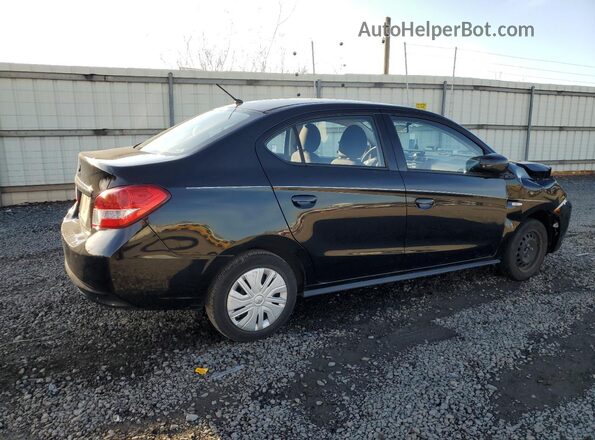 ML32F3FJ9LHF07483 2020 MITSUBISHI MIRAGE Black Trasero derecho