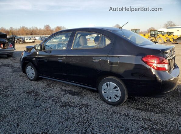 ML32F3FJ9LHF07483 2020 MITSUBISHI MIRAGE Black Trasero izquierdo