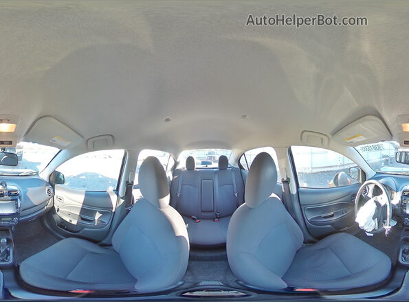 ML32F3FJ9LHF07483 2020 MITSUBISHI MIRAGE Black Vista de la etiqueta del VIN