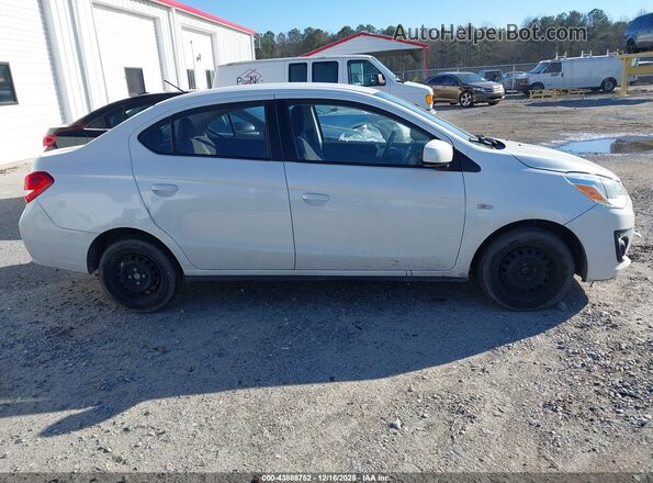 ML32F3FJ9LHF09993 2020 MITSUBISHI MIRAGE G4 White Вид задньої частини салону