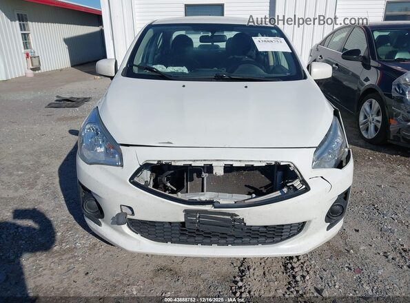 ML32F3FJ9LHF09993 2020 MITSUBISHI MIRAGE G4 White Вид щитка приладів
