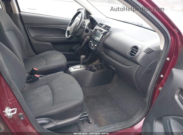 ML32F3FJXHHF13459 2017 MITSUBISHI MIRAGE G4 Фиолетовый Вид салона спереди