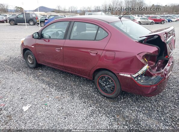 ML32F3FJXHHF13459 2017 MITSUBISHI MIRAGE G4 Фиолетовый Задняя левая четверть