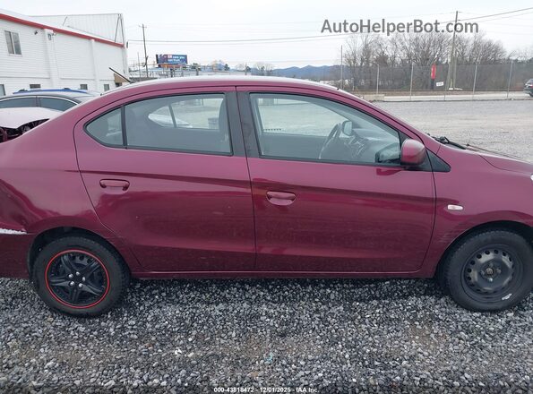ML32F3FJXHHF13459 2017 MITSUBISHI MIRAGE G4 Фиолетовый Вид задней части салона