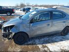 2018 Mitsubishi Mirage G4 Es Серебряный vin: ML32F3FJXJHF15797