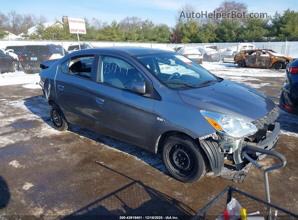 ML32F3FJXJHF15797 2018 MITSUBISHI MIRAGE G4 Серебряный Передняя правая четверть