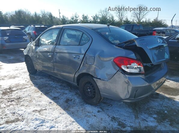 ML32F3FJXJHF15797 2018 MITSUBISHI MIRAGE G4 Серебряный Задняя левая четверть