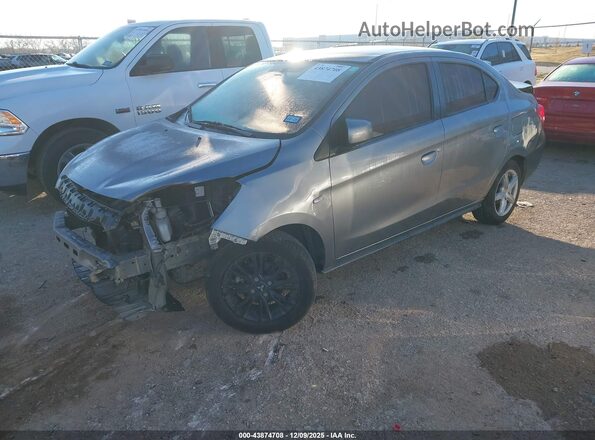 ML32F3FJXLHF05855 2020 MITSUBISHI MIRAGE G4 Серый Передняя левая четверть
