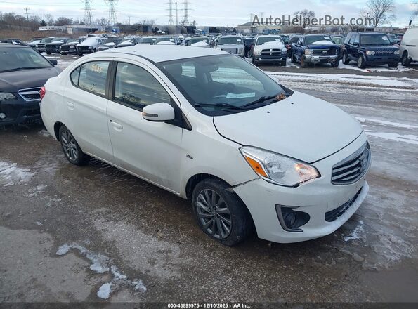 ML32F4FJ1JHF06685 2018 MITSUBISHI MIRAGE G4 Белый Передняя правая четверть