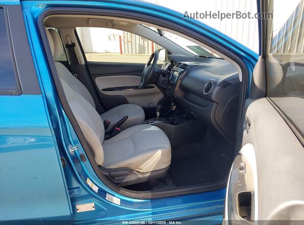 ML32F4FJ4LHF04268 2020 MITSUBISHI MIRAGE G4 Turquoise Вид салону спереду