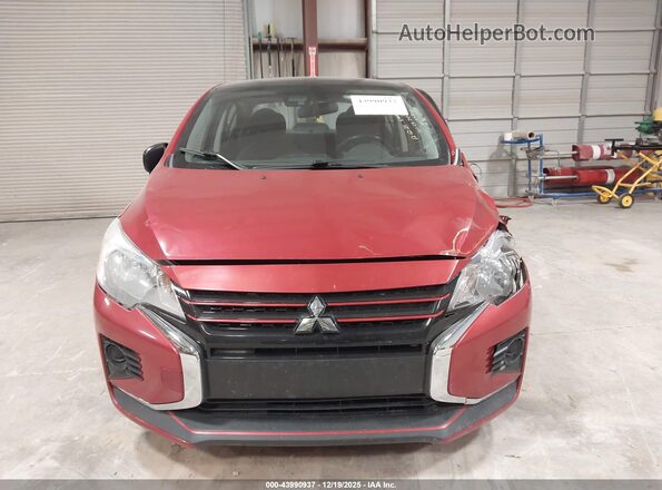 ML32FUFJ1PHF00541 2023 MITSUBISHI MIRAGE G4 Red Instrument cluster view