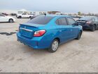 2023 Mitsubishi Mirage G4 Es Синий vin: ML32FUFJ4PHF04616