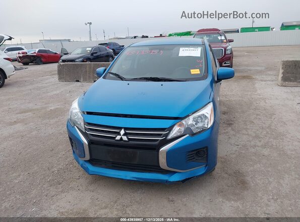 ML32FUFJ4PHF04616 2023 MITSUBISHI MIRAGE G4 Синий Вид задней части салона