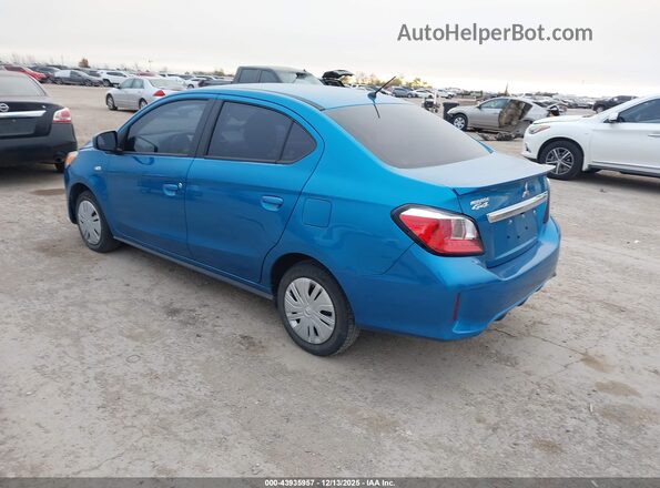 ML32FUFJ4PHF04616 2023 MITSUBISHI MIRAGE G4 Синий Задняя левая четверть
