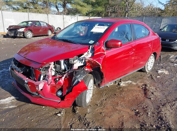 ML32FUFJ4RHF07597 2024 MITSUBISHI MIRAGE G4 Красный Передняя левая четверть