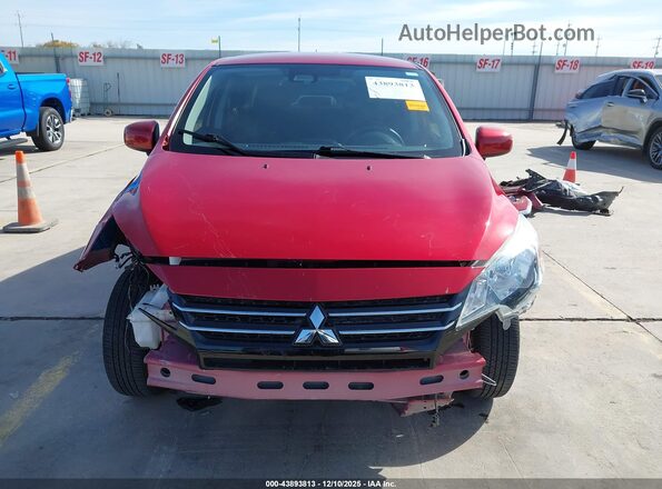 ML32FUFJ6RHF00585 2024 MITSUBISHI MIRAGE G4 Красный Вид задней части салона