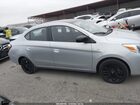 2023 Mitsubishi Mirage G4 Black Edition/es/le Silver vin: ML32FUFJ9PHF00741