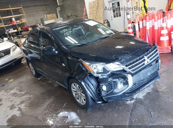 ML32FUFJXPHF05057 2023 MITSUBISHI MIRAGE G4 Черный Передняя правая четверть