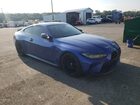 2021 Bmw M4 Blue vin: NJ1584E