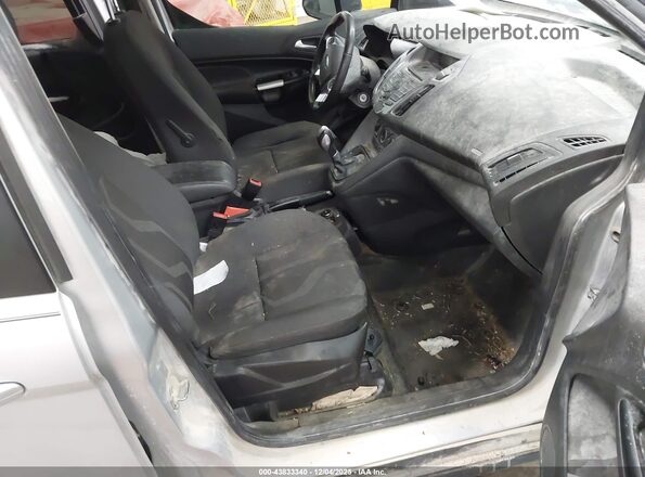 NM0GS9F70H1307642 2017 FORD TRANSIT CONNECT Silver წინა სალონის ხედი