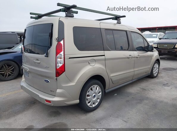 NM0GS9F73G1263053 2016 FORD TRANSIT CONNECT Beige Հետևի աջ