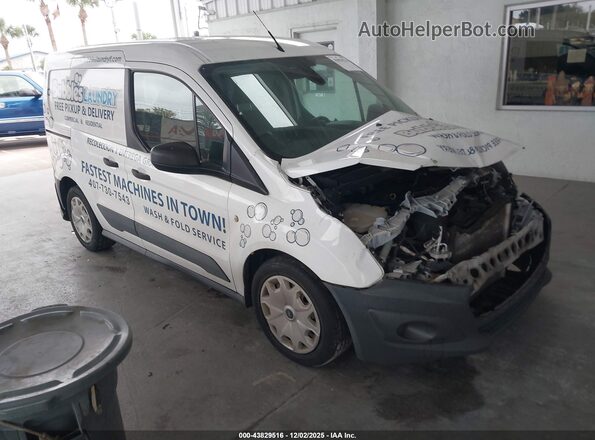 NM0LS6E72H1297064 2017 FORD TRANSIT CONNECT Белый Передняя правая четверть