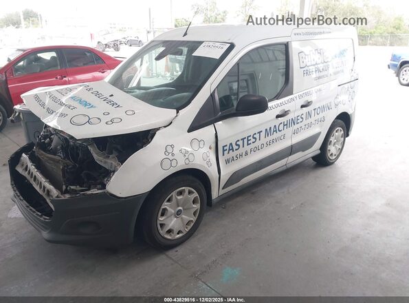 NM0LS6E72H1297064 2017 FORD TRANSIT CONNECT Белый Передняя левая четверть