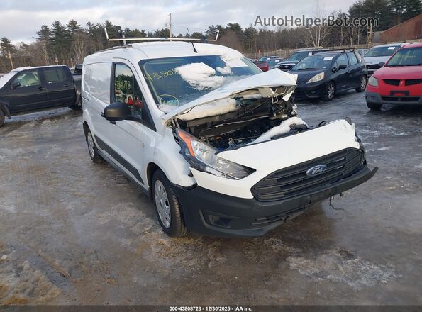 NM0LS7E24K1387107 2019 FORD TRANSIT CONNECT Белый Передняя правая четверть