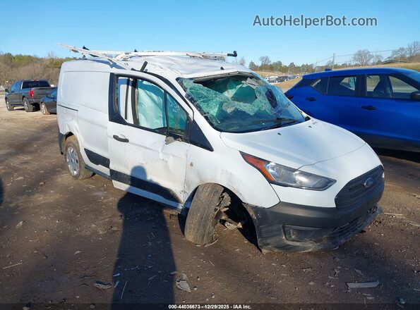 NM0LS7E24K1405444 2019 FORD TRANSIT CONNECT Белый Передняя правая четверть