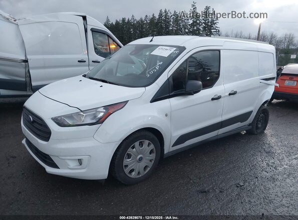 NM0LS7T28P1547385 2023 FORD TRANSIT CONNECT White Vista tres cuartos delantera izquierda