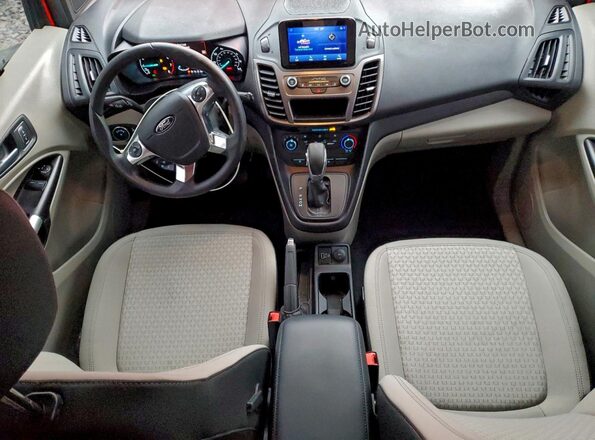 NM0LS7T2XN1542069 2022 FORD TRANSIT Red Вид панелі приладів