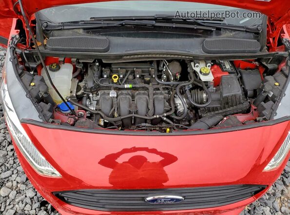 NM0LS7T2XN1542069 2022 FORD TRANSIT Red Вид підкапотного простору