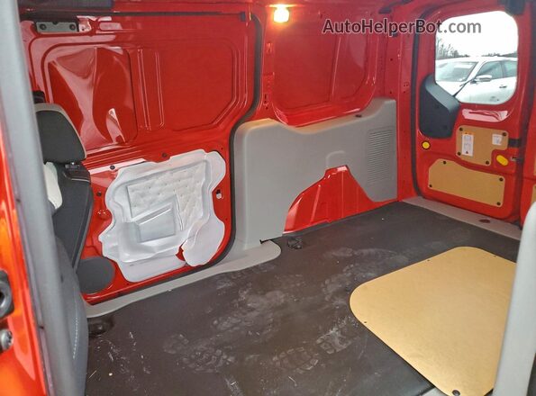 NM0LS7T2XN1542069 2022 FORD TRANSIT Red Вид задньої частини салону