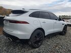 2021 Jaguar F-pace S Белый vin: SADCJ2EU3MA666954