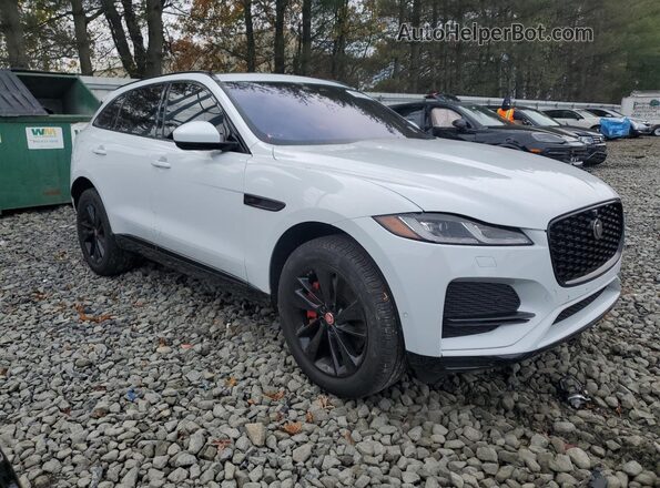 SADCJ2EU3MA666954 2021 JAGUAR F-PACE Белый Передняя правая четверть