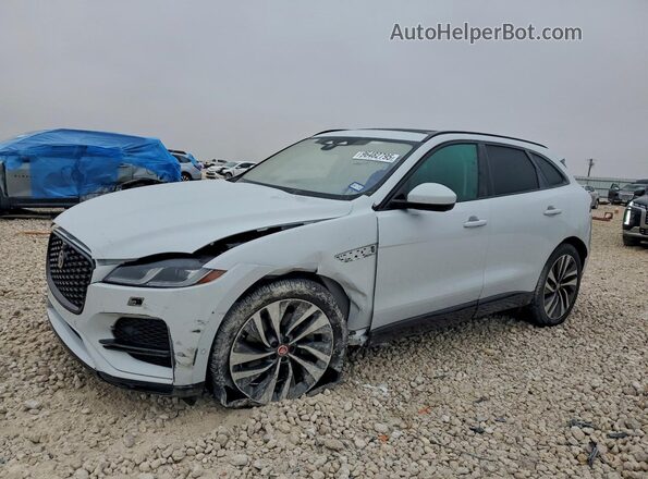 SADCJ2EU9MA667333 2021 JAGUAR F-PACE White Передня ліва чверть