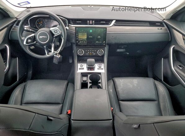 SADCJ2EU9MA667333 2021 JAGUAR F-PACE White Вид панелі приладів