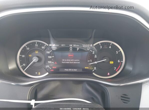 SADCJ2EX1MA665375 2021 JAGUAR F-PACE Белый Вид задних сидений