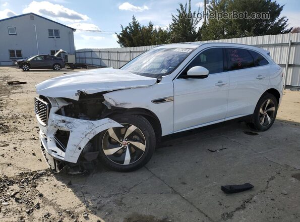 SADCJ2EX3MA675681 2021 JAGUAR F-PACE Белый Передняя левая четверть