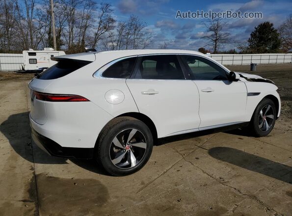SADCJ2EX3MA675681 2021 JAGUAR F-PACE Белый Задняя правая четверть