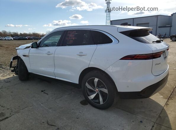 SADCJ2EX3MA675681 2021 JAGUAR F-PACE Белый Задняя левая четверть