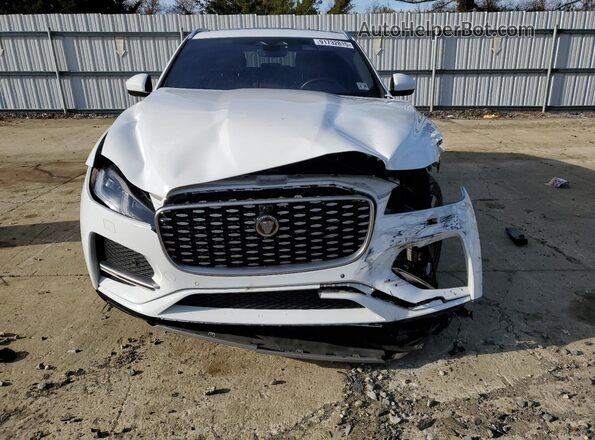 SADCJ2EX3MA675681 2021 JAGUAR F-PACE Белый Вид спереди