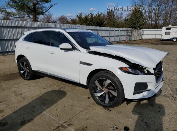 SADCJ2EX3MA675681 2021 JAGUAR F-PACE Белый Передняя правая четверть
