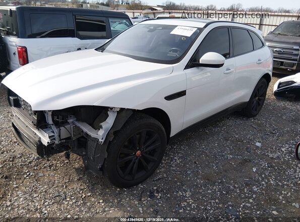 SADCJ2EX3MA681111 2021 JAGUAR F-PACE Белый Передняя левая четверть
