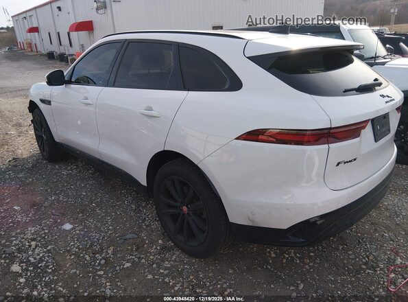 SADCJ2EX3MA681111 2021 JAGUAR F-PACE Белый Задняя левая четверть