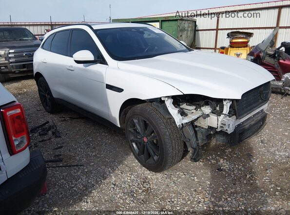SADCJ2EX3MA681111 2021 JAGUAR F-PACE Белый Передняя правая четверть