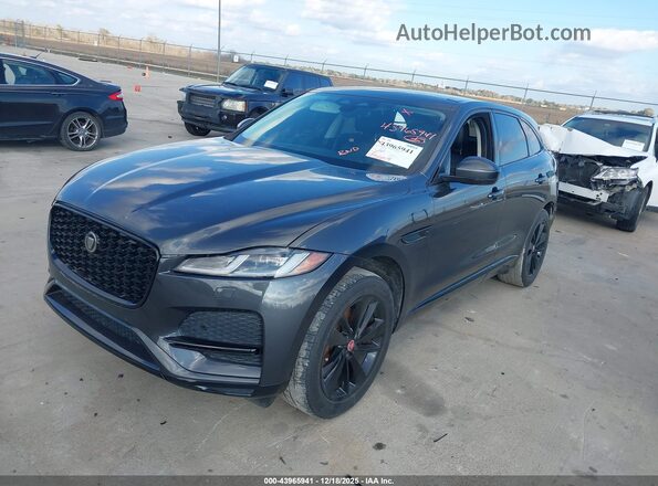 SADCJ2EX8PA705374 2023 JAGUAR F-PACE Gray Przód lewy