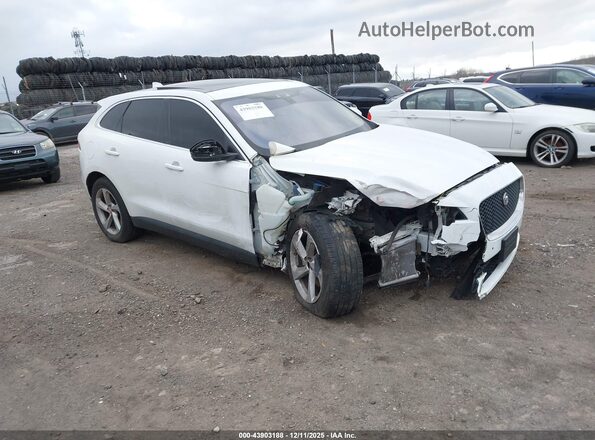 SADCJ2FX1KA399562 2019 JAGUAR F-PACE White Przód prawy